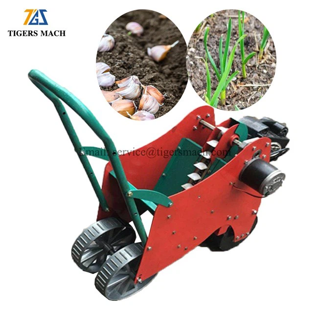automatic garlic seeder planting machine