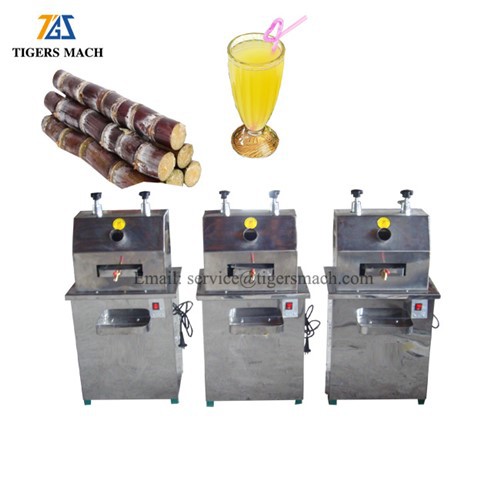 Malý stroj na výrobu šťavy z cukrovej trstiny