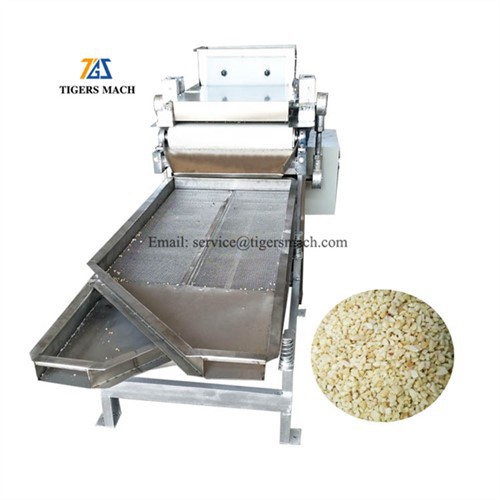 Stroj na rezanie mandlí z nehrdzavejúcej ocele