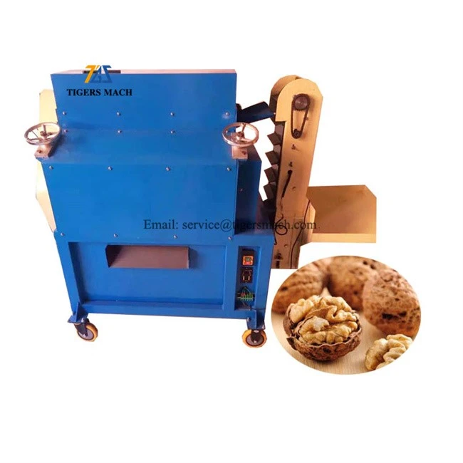 Automatic walnut breaker machine price, industrial walnut shelled machine in walnut processing line (5)